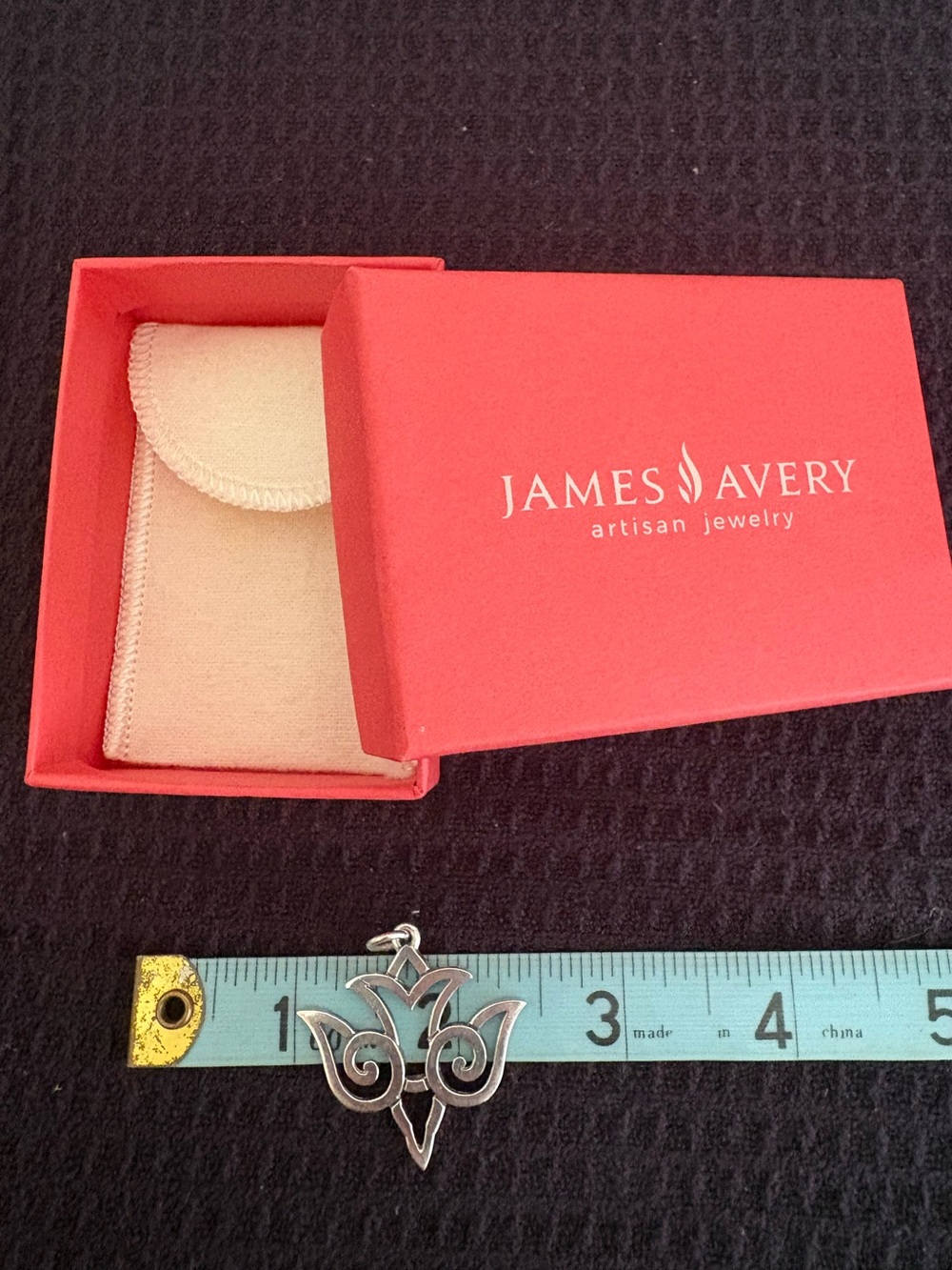 James Avery Large Descending Dove Pendant